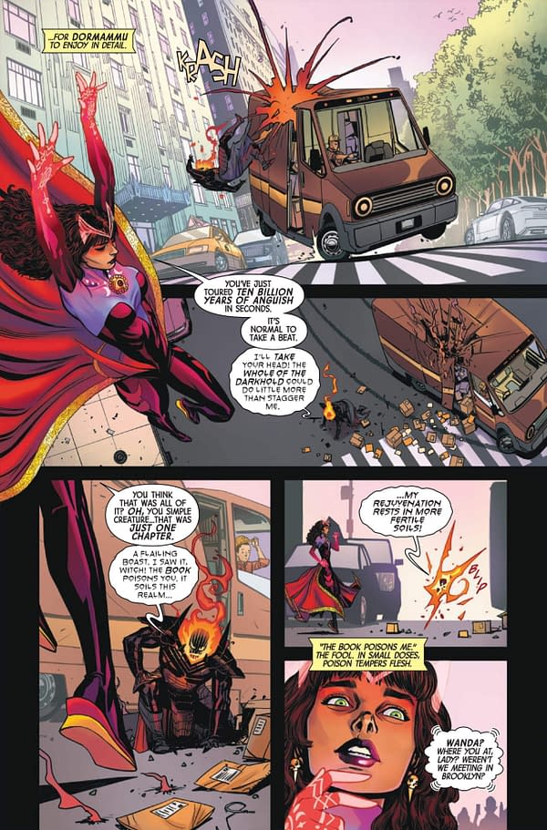 Interior preview page from SORCERER SUPREME #1 LESLEY