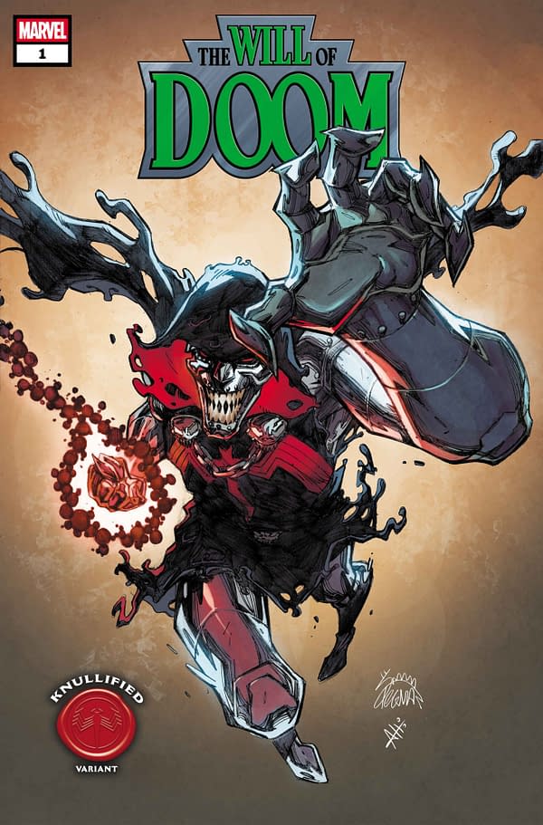 Cover image for THE WILL OF DOOM #1 RYAN STEGMAN KNULLIFIED VARIANT