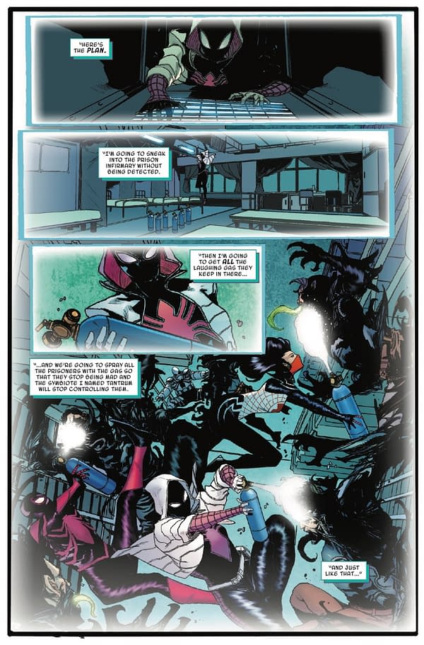 Interior preview page from ALL-NEW SPIDER-GWEN: THE GHOST SPIDER #5 DAVID MARQUEZ COVER