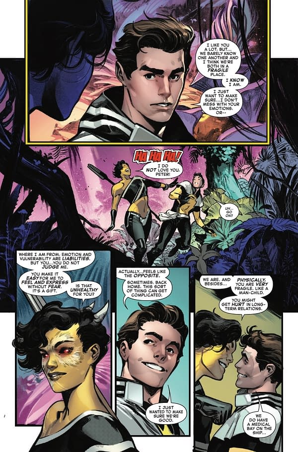 Interior preview page from AMAZING SPIDER-MAN #17 PEPE LARRAZ COVER