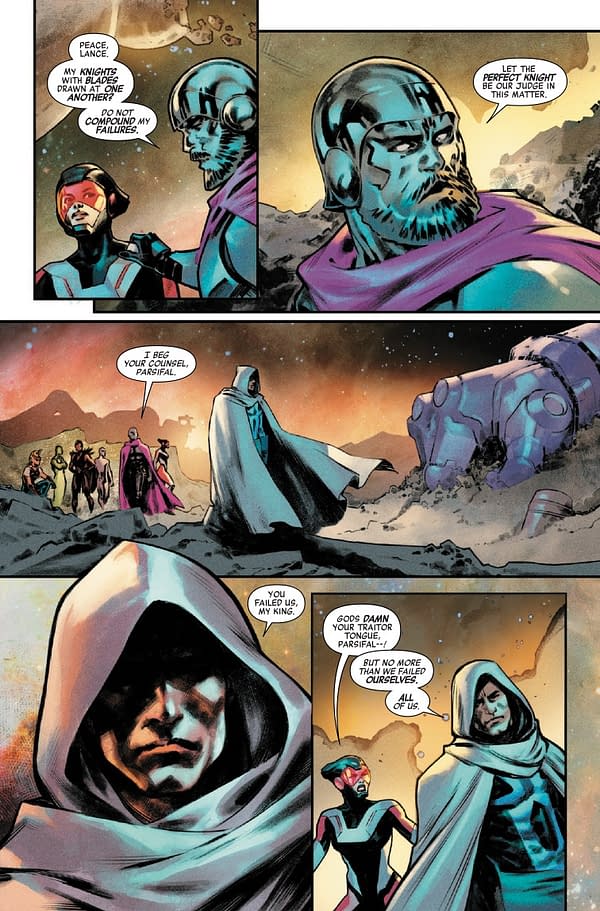 Interior preview page from AVENGERS #33 CAFU COVER