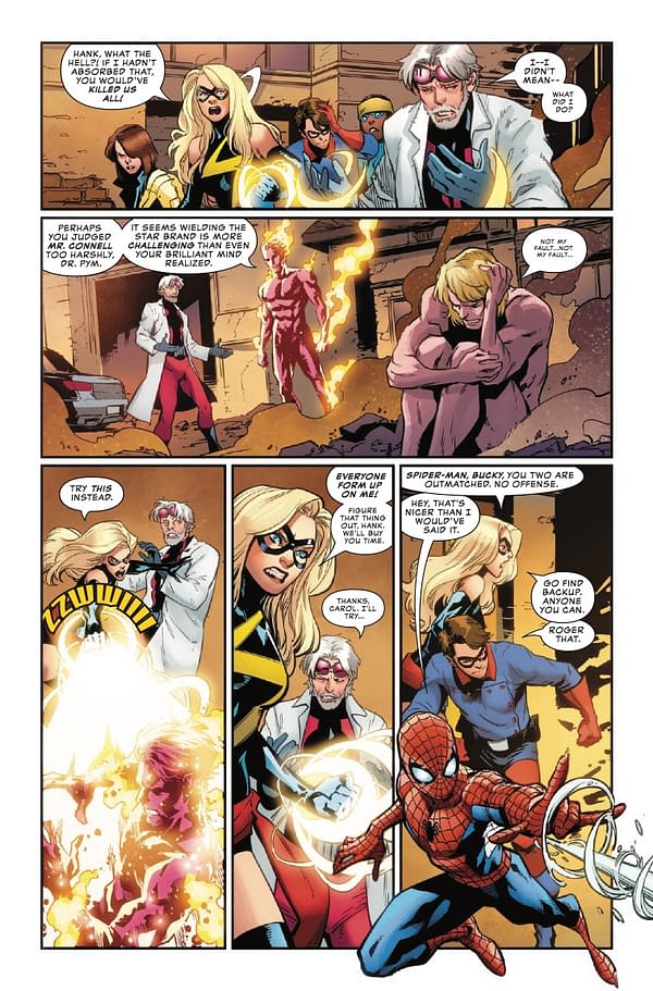 Interior preview page from BATTLEWORLD #4 LEINIL YU COVER