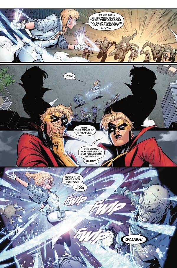 Interior preview page from CLOAK OR DAGGER #3 MIKE MCKONE COVER