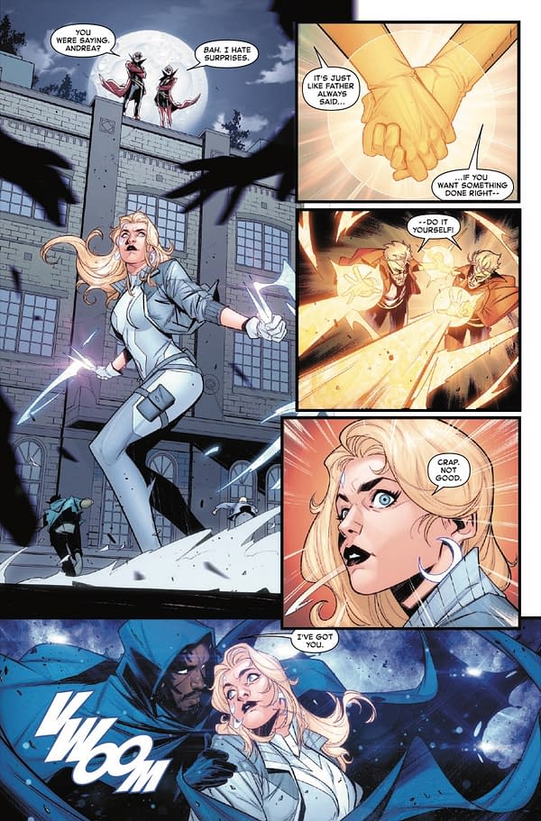 Interior preview page from CLOAK OR DAGGER #3 MIKE MCKONE COVER