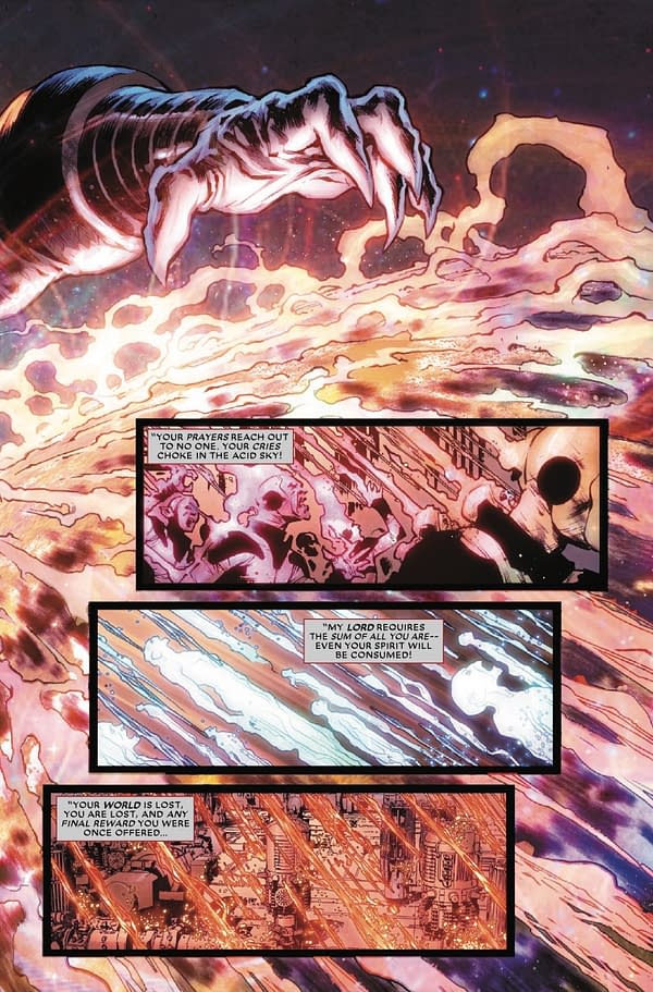 Interior preview page from THE END 2099 #1 DAVID MARQUEZ COVER