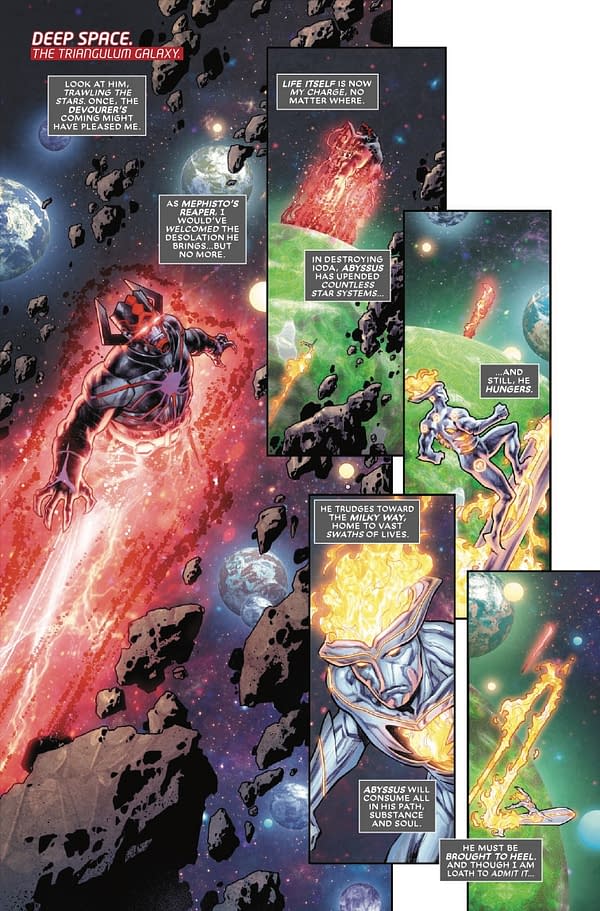 Interior preview page from THE END 2099 #1 DAVID MARQUEZ COVER