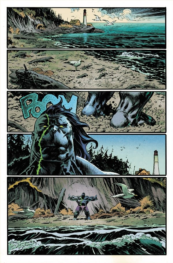Interior preview page from INFERNAL HULK #2 NIC KLEIN COVER