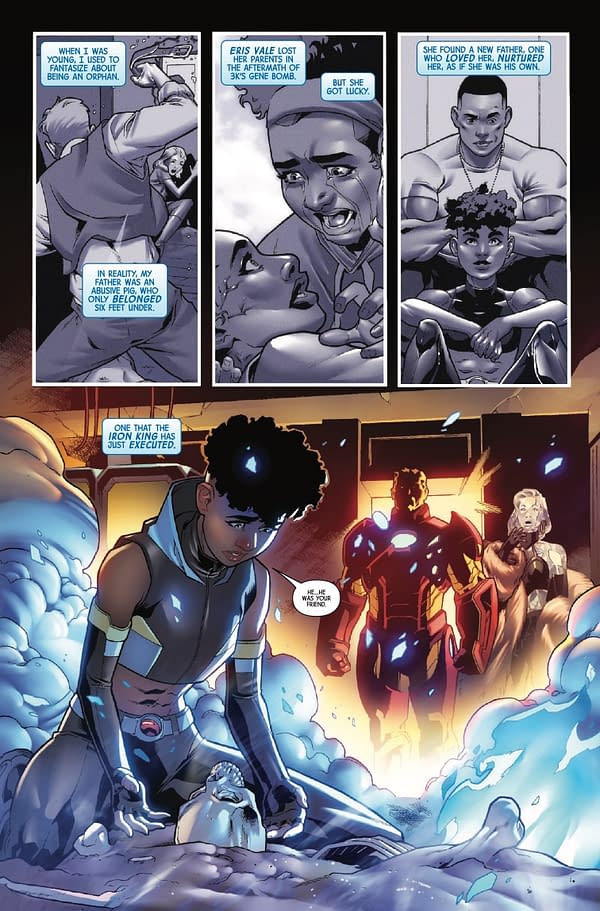 Interior preview page from IRON AND FROST #3 RYAN BROWN COVER