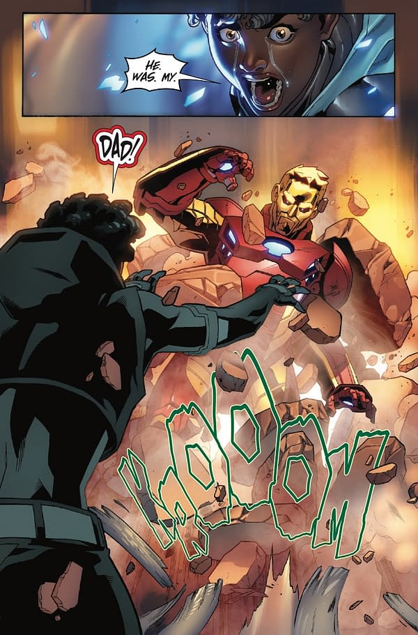 Interior preview page from IRON AND FROST #3 RYAN BROWN COVER