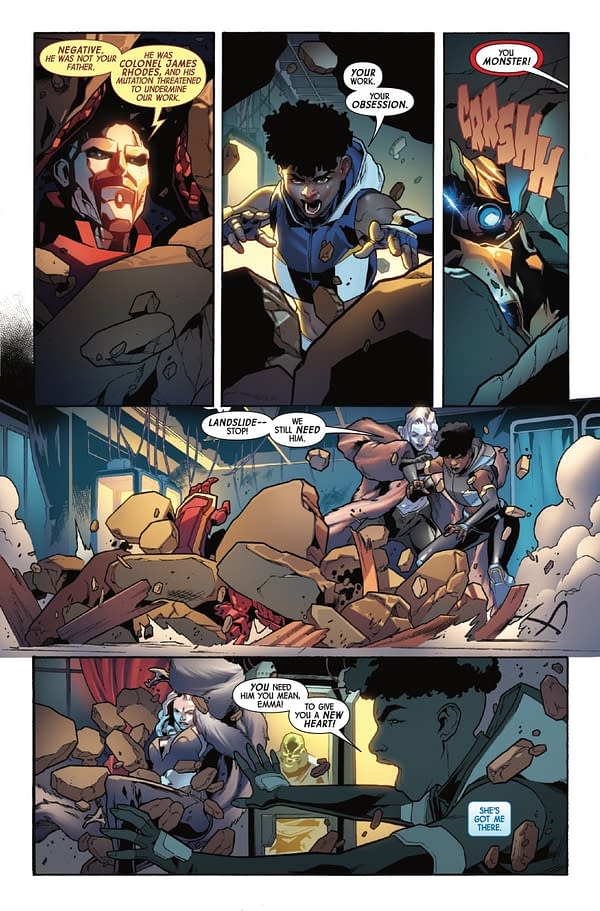 Interior preview page from IRON AND FROST #3 RYAN BROWN COVER