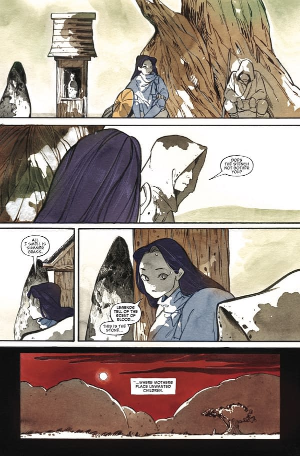 Interior preview page from MARVEL RIVALS: IGNITE - IN COLOR #1 PEACH MOMOKO COVER