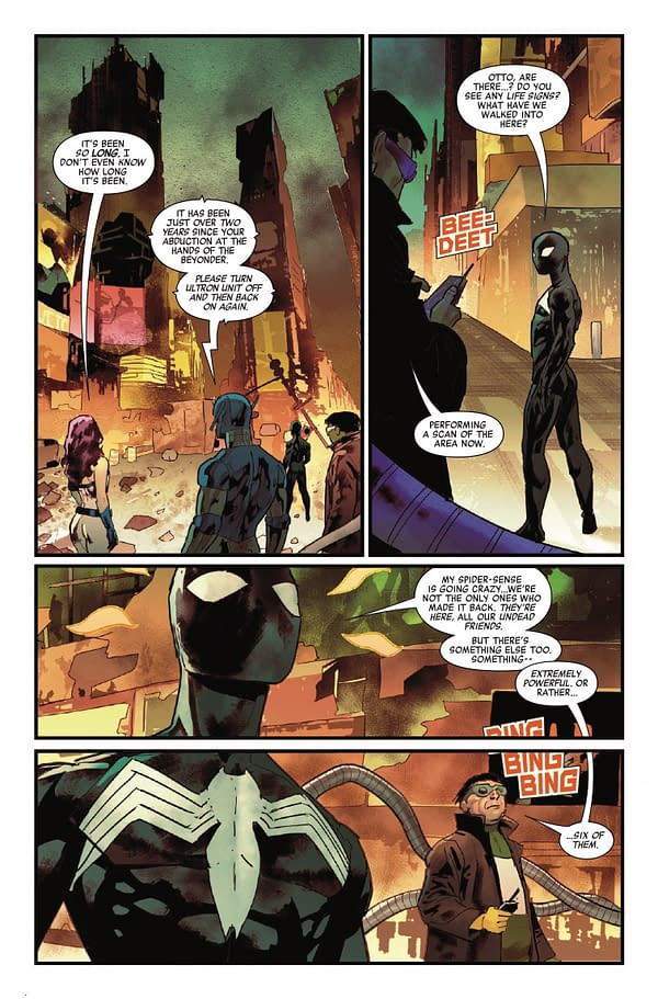 Interior preview page from MARVEL ZOMBIES: RED BAND #4 GREG LAND COVER