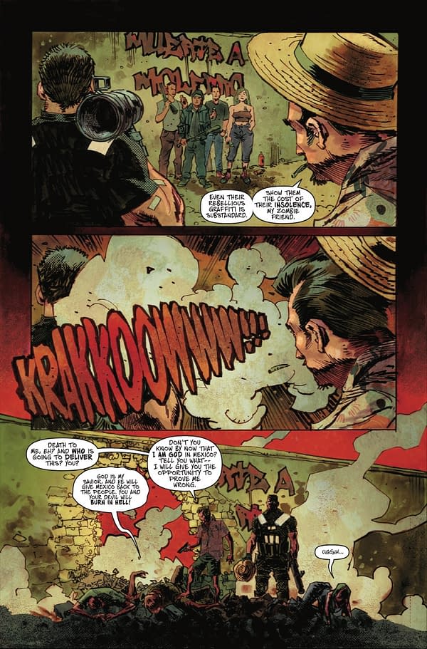 Interior preview page from MARVEL KNIGHTS: PUNISHER #3 DAN PANOSIAN COVER