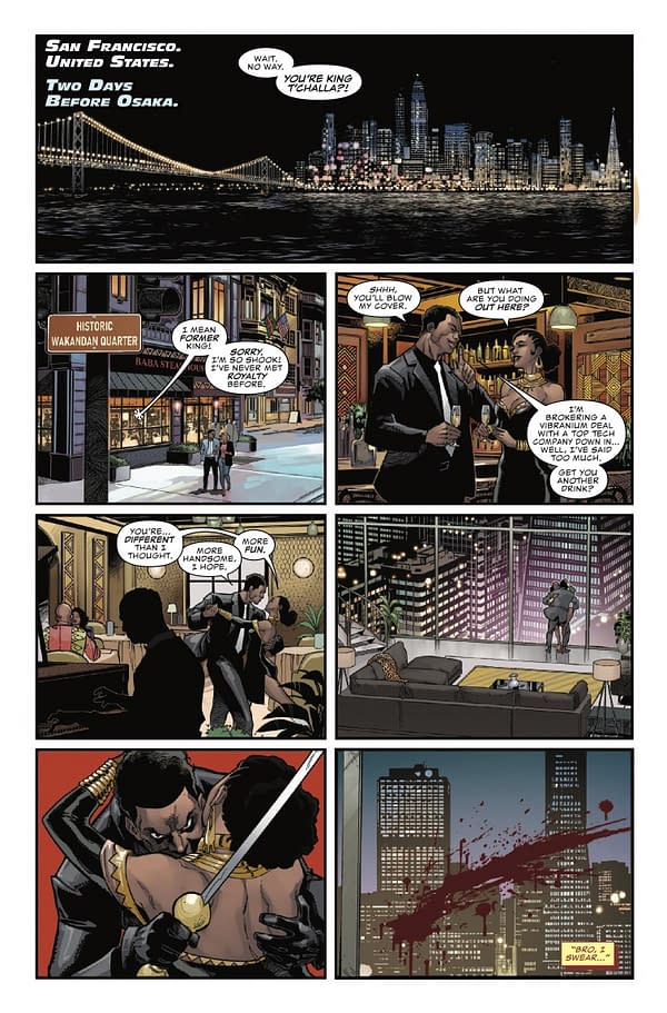 Interior preview page from NEW AVENGERS #7 STEPHEN SEGOVIA COVER