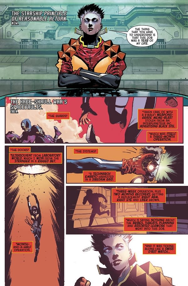 Interior preview page from NOVA: CENTURION #2 ALESSANDRO CAPPUCCIO COVER