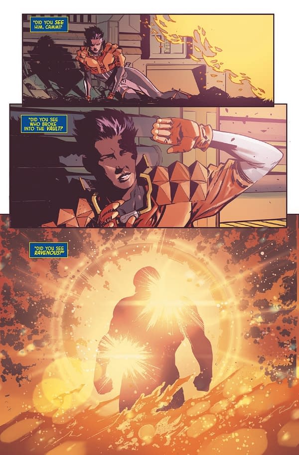 Interior preview page from NOVA: CENTURION #2 ALESSANDRO CAPPUCCIO COVER