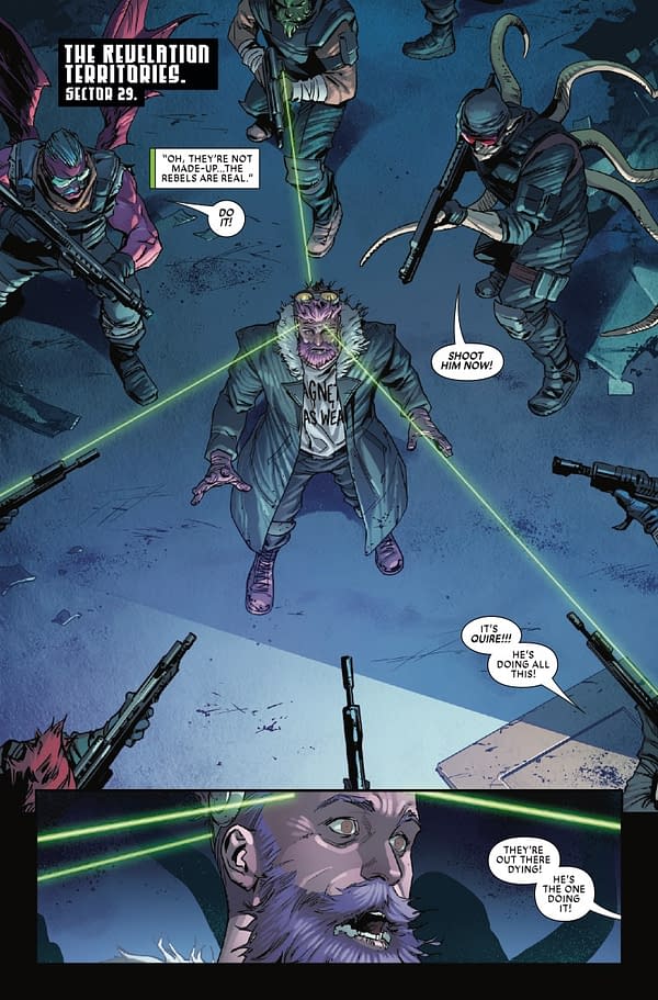 Interior preview page from OMEGA KIDS #3 ROD REIS COVER