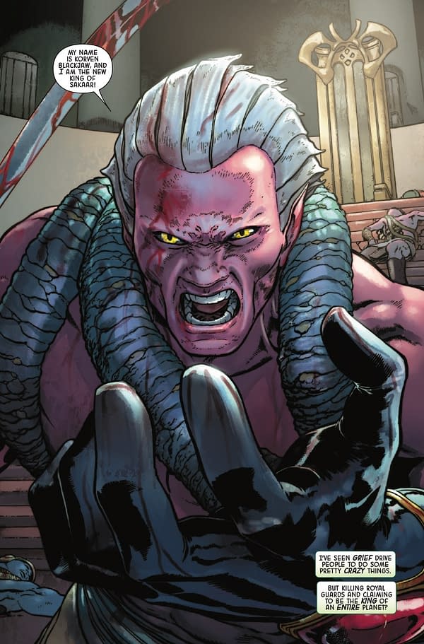 Interior preview page from PLANET SHE-HULK #2 AARON KUDER COVER