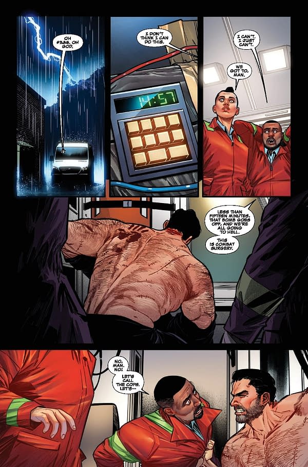 Interior preview page from PUNISHER: RED BAND #4 MARCO CHECCHETTO COVER