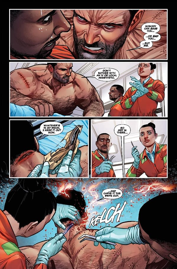 Interior preview page from PUNISHER: RED BAND #4 MARCO CHECCHETTO COVER