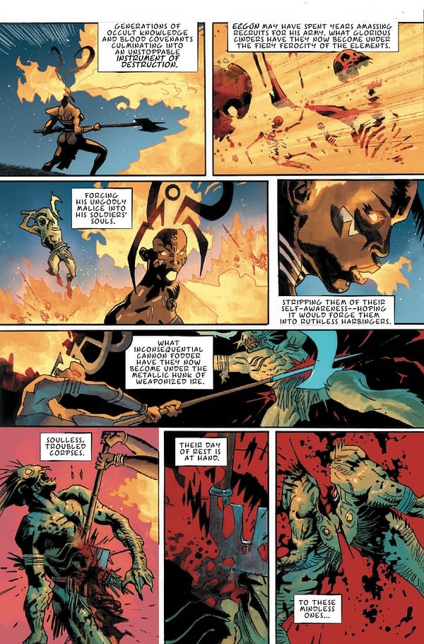 Interior preview page from ROGUE STORM #3 HUMBERTO RAMOS COVER