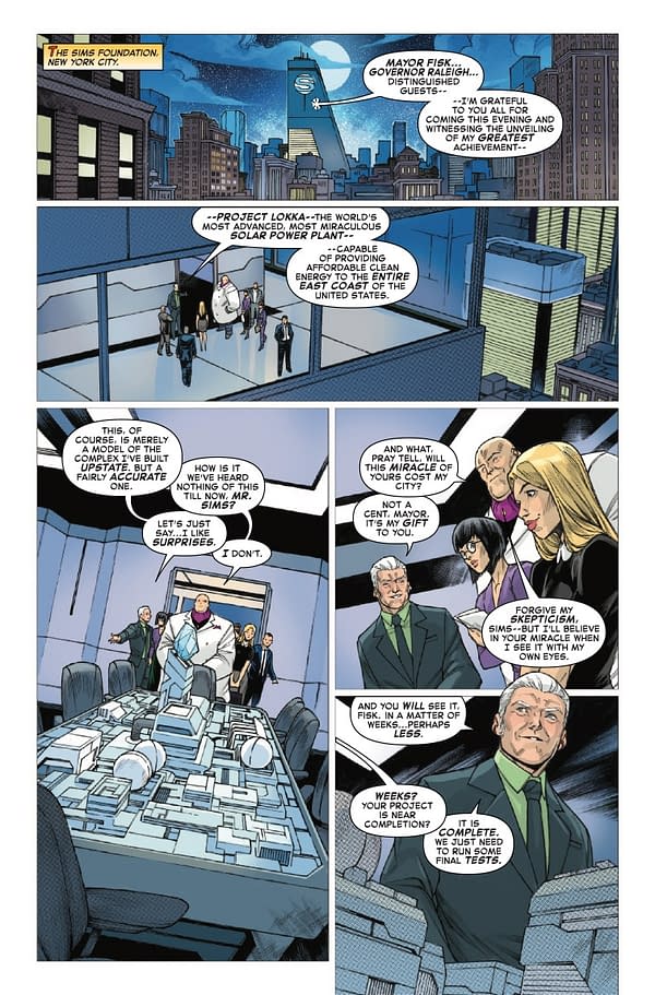 Interior preview page from SPIDER-MAN 94 #4 NICK BRADSHAW COVER