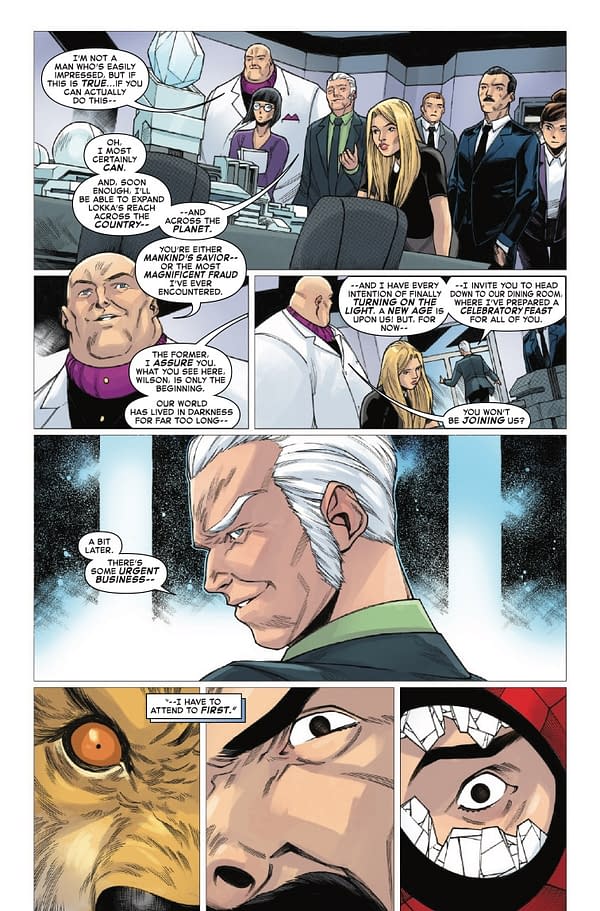 Interior preview page from SPIDER-MAN 94 #4 NICK BRADSHAW COVER