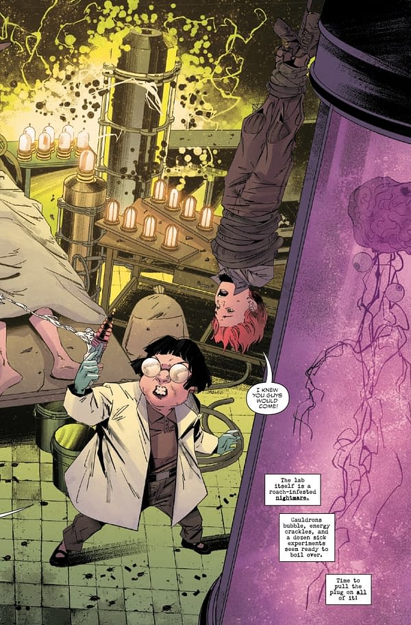 Interior preview page from SPIDER-MAN: NOIR #3 SIMONE DI MEO COVER