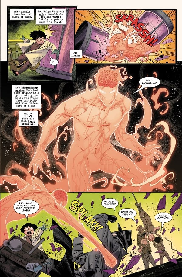 Interior preview page from SPIDER-MAN: NOIR #3 SIMONE DI MEO COVER