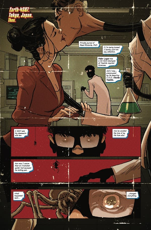 Interior preview page from SPIDER-MAN AND WOLVERINE #8 KAARE ANDREWS COVER