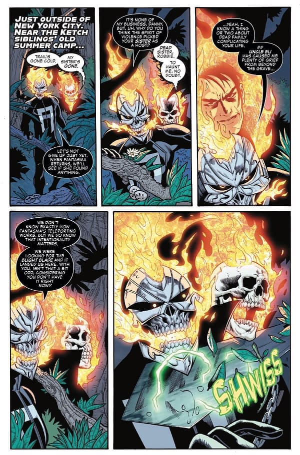 Interior preview page from SPIRITS OF VIOLENCE #3 KENDRICK "KUNKKA" LIM COVER