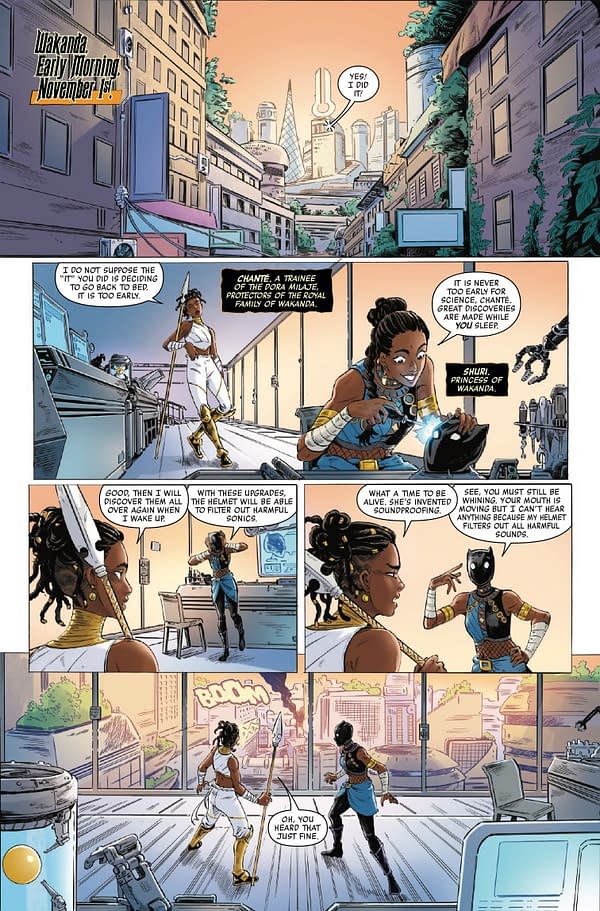 Interior preview page from STRANGE TALES #3 BAYLEIGH UNDERWOOD COVER