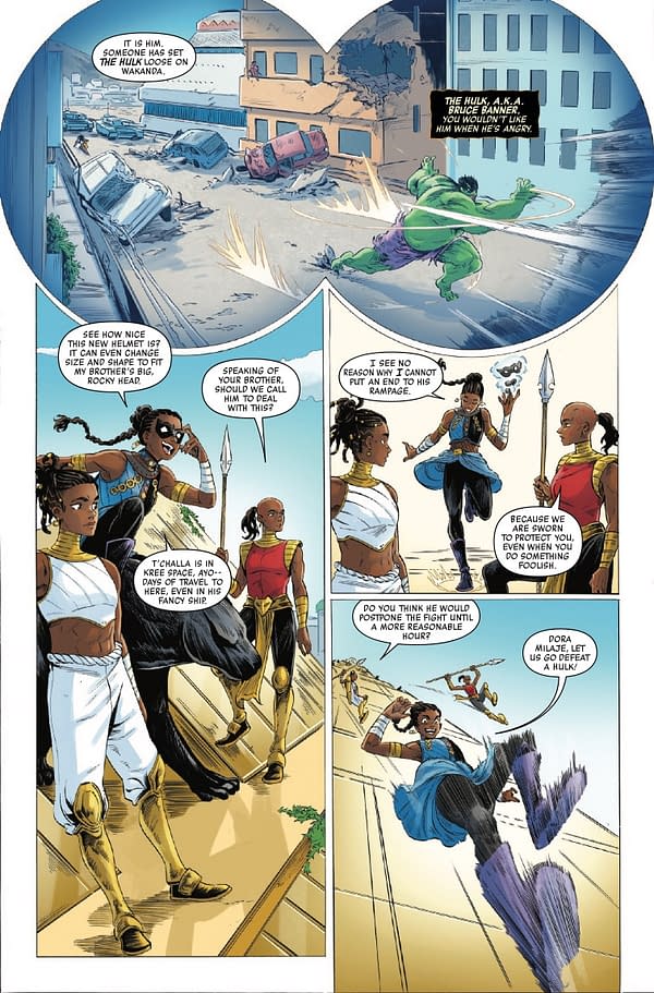 Interior preview page from STRANGE TALES #3 BAYLEIGH UNDERWOOD COVER