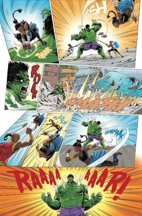 Interior preview page from STRANGE TALES #3 BAYLEIGH UNDERWOOD COVER