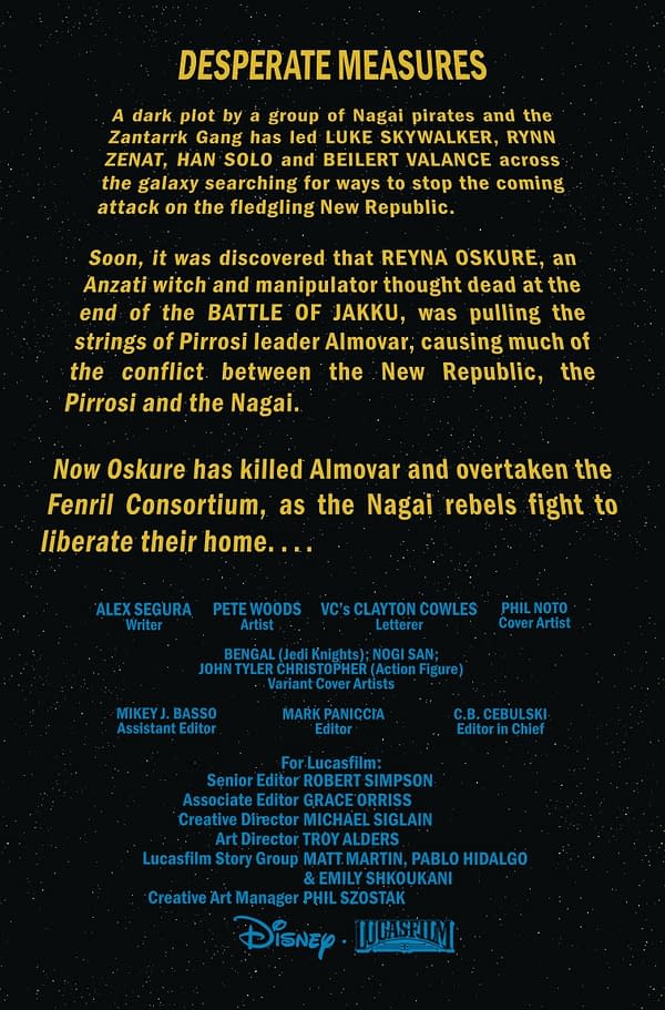 Interior preview page from STAR WARS #8 PHIL NOTO COVER