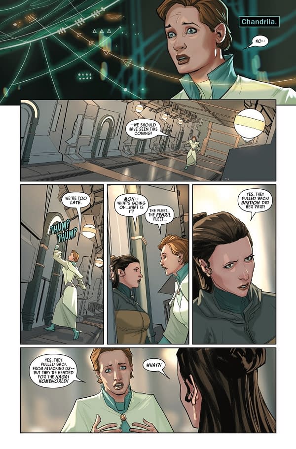 Interior preview page from STAR WARS #8 PHIL NOTO COVER