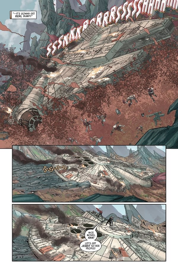 Interior preview page from STAR WARS #8 PHIL NOTO COVER