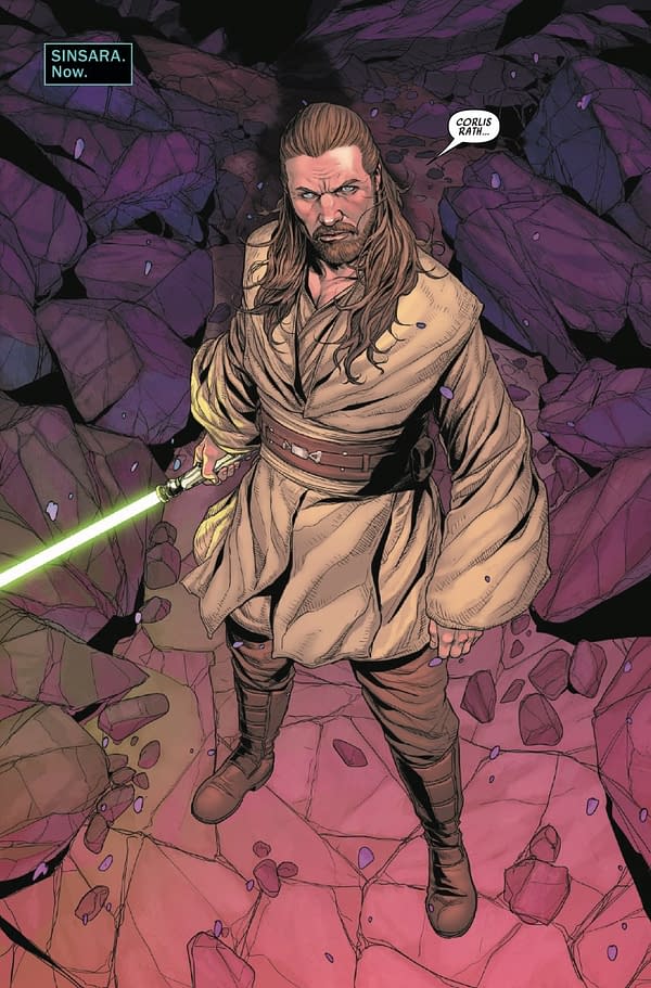 Interior preview page from STAR WARS: JEDI KNIGHTS #10 MADIBEK MUSABEKOV COVER