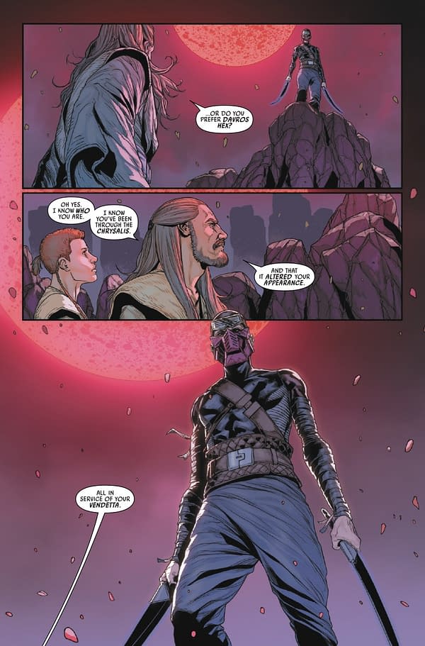 Interior preview page from STAR WARS: JEDI KNIGHTS #10 MADIBEK MUSABEKOV COVER