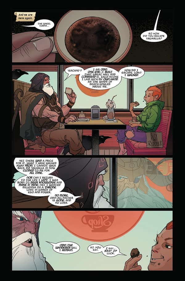 Interior preview page from THE MORTAL THOR #5 ALEX ROSS COVER