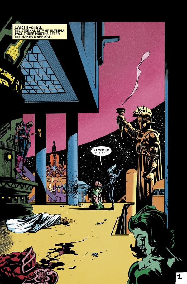 Interior preview page from ULTIMATE ENDGAME #1 MARK BROOKS COVER