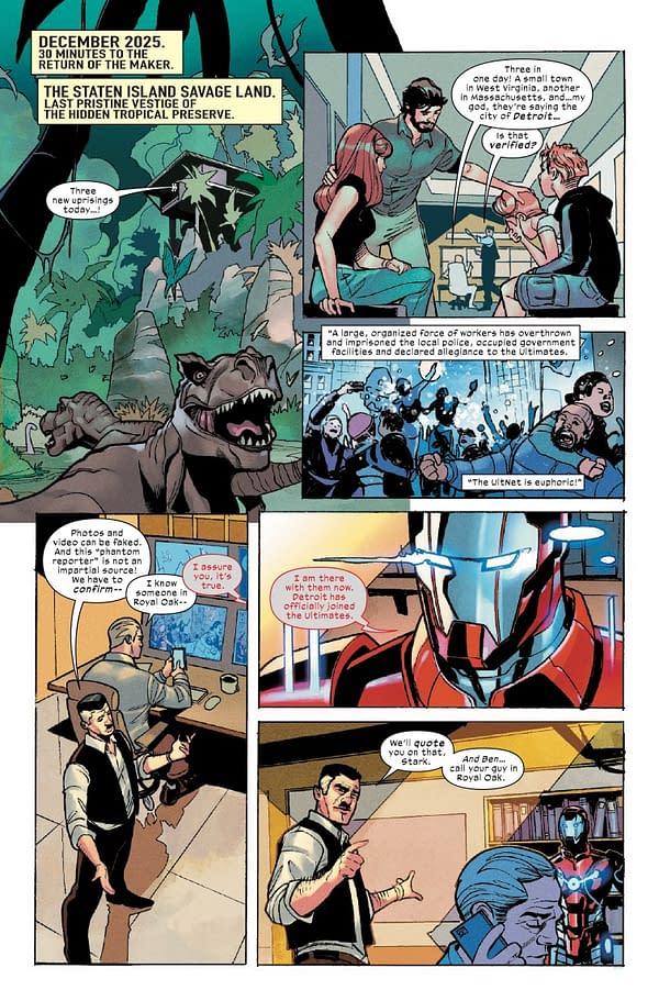 Interior preview page from ULTIMATE ENDGAME #1 MARK BROOKS COVER