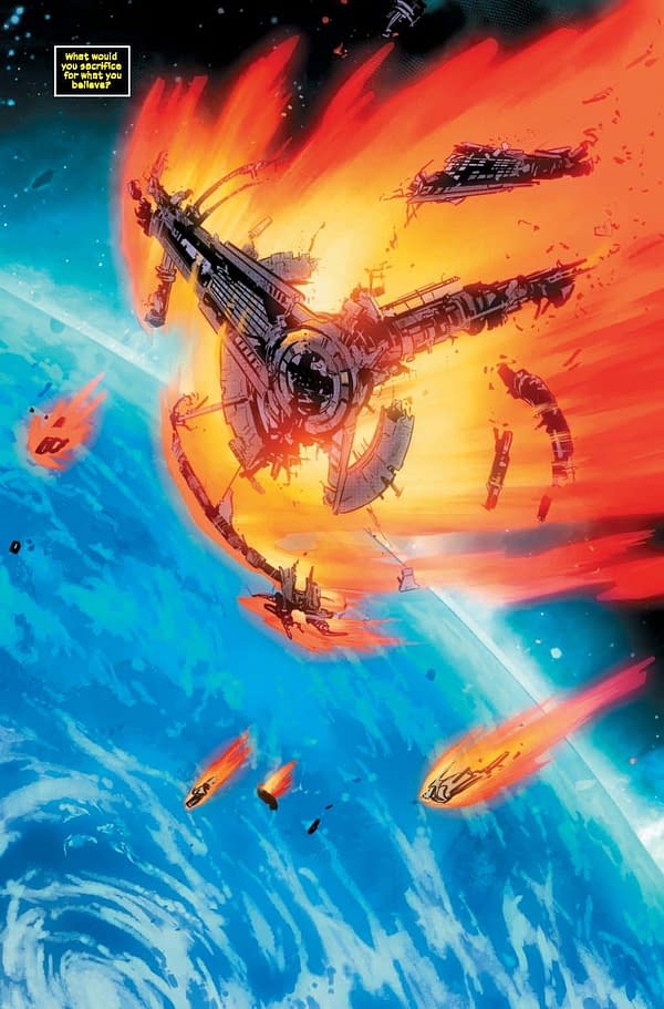 Interior preview page from ULTIMATES #19 DIKE RUAN COVER