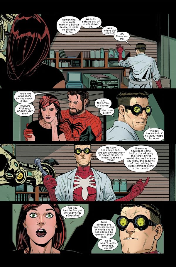 Interior preview page from ULTIMATE SPIDER-MAN #23 MARCO CHECCHETTO COVER