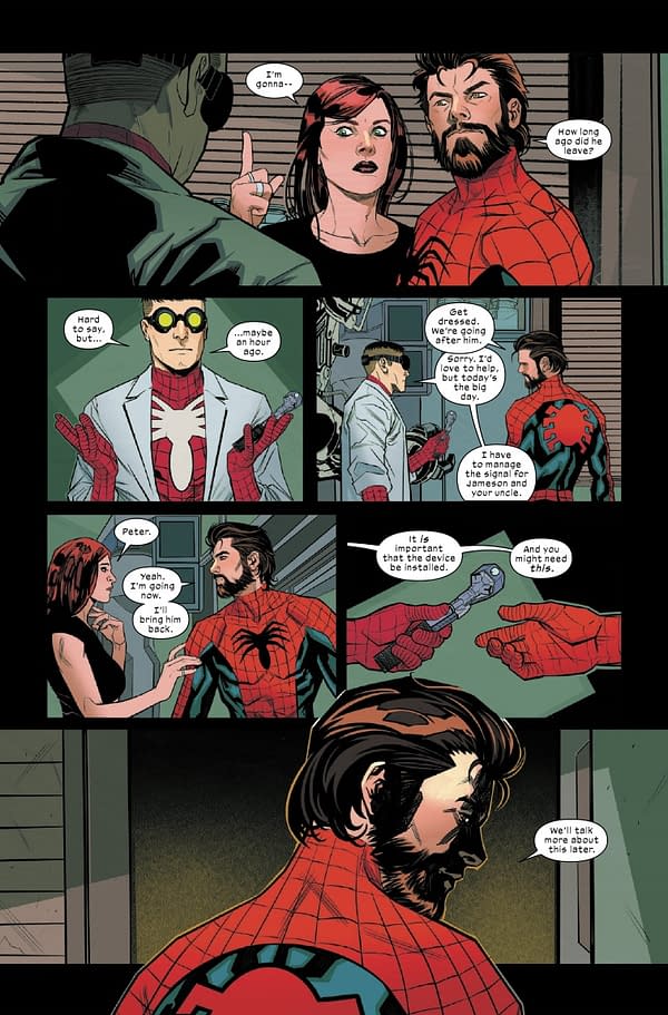 Interior preview page from ULTIMATE SPIDER-MAN #23 MARCO CHECCHETTO COVER