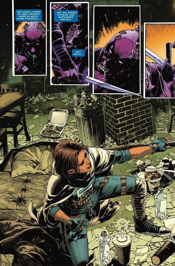 Interior preview page from UNDEADPOOL #3 E.M. GIST COVER