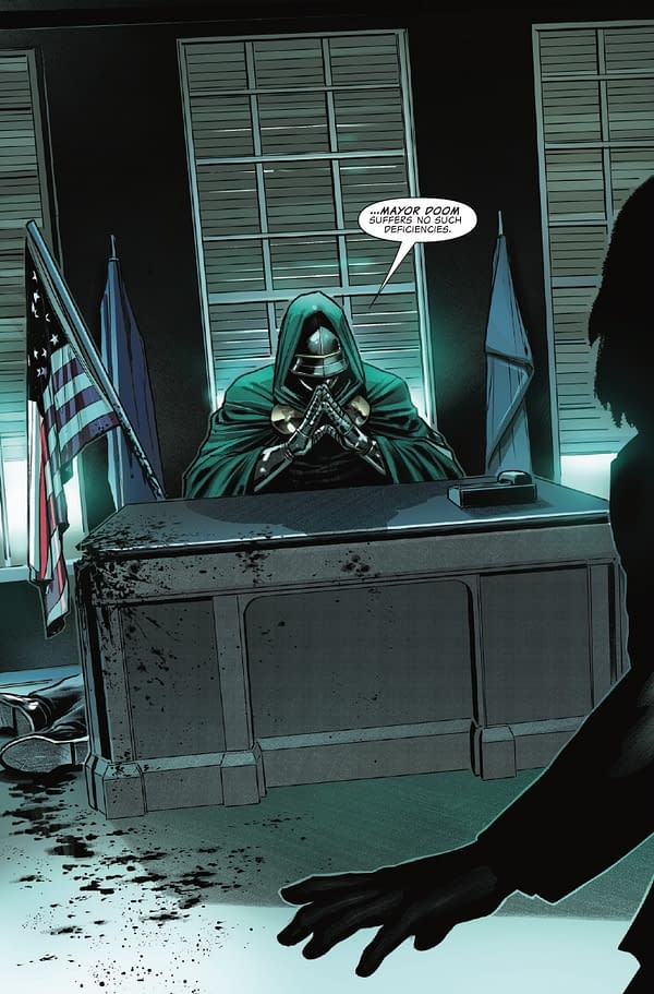 Interior preview page from WILL OF DOOM #1 JONAS SCHARF COVER