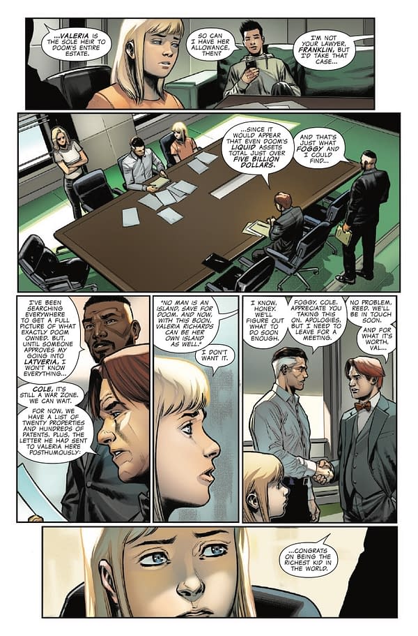 Interior preview page from WILL OF DOOM #1 JONAS SCHARF COVER