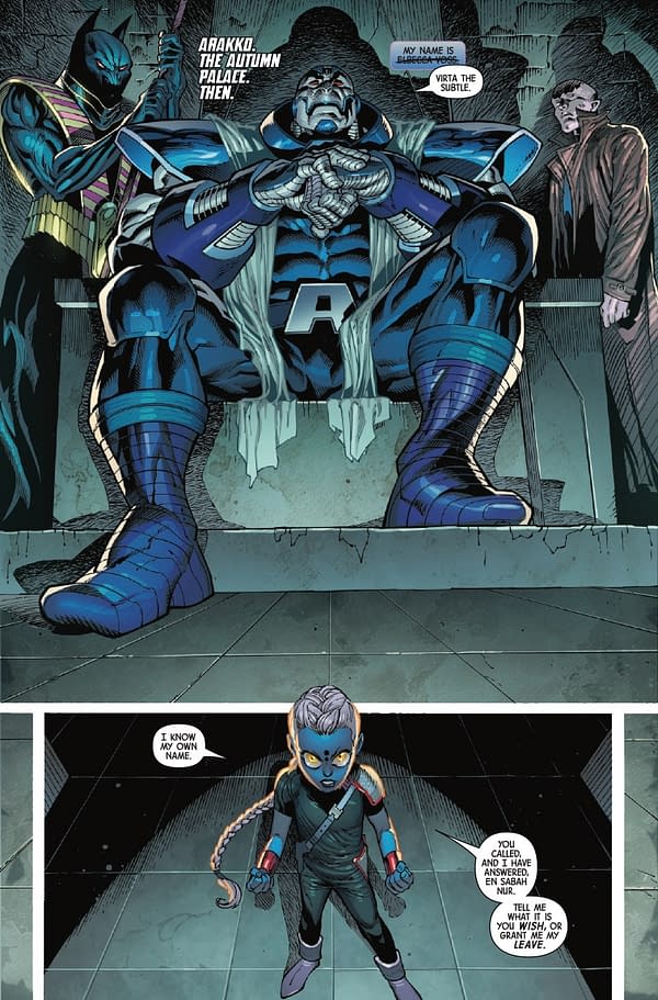 Interior preview page from X-MEN: BOOK OF REVELATION #3 NETHO DIAZ COVER