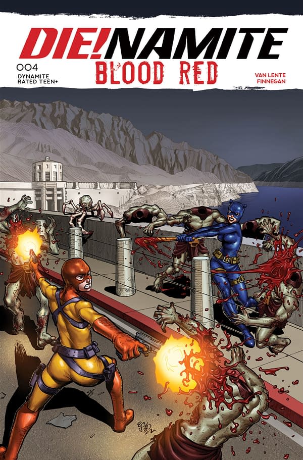Cover image for Dienamite: Blood Red #4